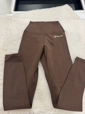 Sporty & Rich High-Waist Leggings- Brown NWOT